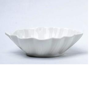 Assiettes rondes incurvées faites à la main de 8 pouces en céramique bols ustensiles de cuisine et vaisselle finis brillants plaqués - Product Image 1