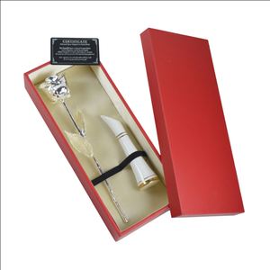 Rosa Natural chapada en plata de primera calidad, Rosa Real bañada en caja y certificado de pureza para regalo romántico, 24 k - Product Image 5