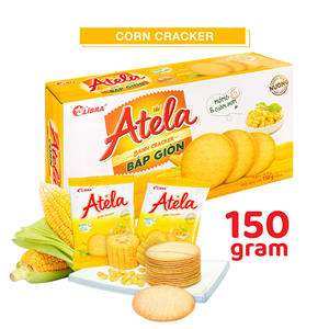 LIBRA ATELA, galletas crujientes de maíz horneado saludable, bolsita de 150g, crujiente, salado, sabor dulce, caja de cartón de exportación de FMCG alto - Product Image 6