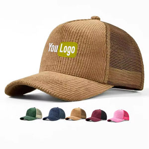 Gorra de Béisbol Personalizada con Logotipo Bordado, Gorra Trucker Richardson de 6 Paneles, Estructurada, de Sarga 112, de Alta Calidad, con Cierre a Presión - Product Image 1
