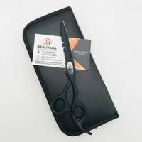 Meilleurs ciseaux de coiffeur droits en acier inoxydable pour salon de coiffure Ciseaux de coupe de cheveux Sharpe Edge personnalisés avec nom de marque