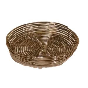 Golden Wire Design New Unique <b>Serving</b> <b>Bowl</b> Platter Premium <b>Serving</b> Date Tray Elegant for Wedding Hotel Parties <b>Serving</b> Usage - Product Image 1