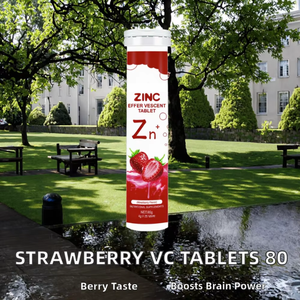 เม็ดฟู่สังกะสีพร้อมรสชาติธรรมชาติ 20 เม็ด อาหารเสริมบำรุงสุขภาพทั่วไปและโภชนาการประจำวัน ละลายง่าย - Product Image 2