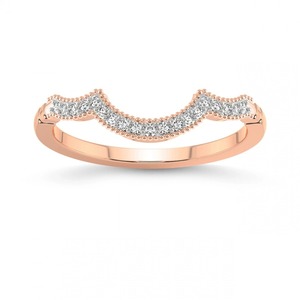 แหวนเพชร Whisper Unique Diamond Band เพชรเลี้ยงในห้องปฏิบัติการ 0.10 กะรัต น้ำหนักรวม 14K ทองคำแท้ สี FG ความสะอาดระดับ VS ประดับเพชร 19 เม็ด เครื่องประดับทำมือ - Product Image 3