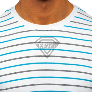 Camiseta Ringer de algodón para hombre, manga larga, de alta calidad, lisa, cuello redondo, manga larga, informal, cómoda, camisetas de manga larga para hombre - Product Image 5