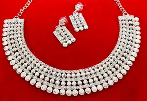 Fabricante indio de joyas de diamantes de oro micro mejor compra venta a granel anillo de dedo collar de perlas cadenas mujeres EE. UU. Europa África - Product Image 6