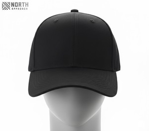 Casquette de baseball en tissu sergé beige uni sur mesure en gros, prix d'usine, style d'image vierge, fabricant de casquettes - Product Image 2