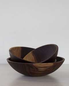 ชามไม้เสิร์ฟอาหารดีไซน์โบราณสำหรับตกแต่งบ้าน - Product Image 3