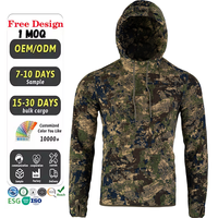 Vêtements de chasse vêtements Camouflage pêche véritable arbre Camo veste chemise forêt aveugle sauvagine canard chasse à capuche chasse vestes