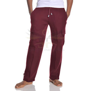 Le Pakistan a fait pas cher prix solide couleur hommes polaire Baggy pantalon de haute qualité confortable décontracté polaire Baggy pantalon pour hommes - Product Image 3