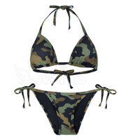 Herensets ademende snel drogende fitness bikini's van katoen/polyester, op maat gemaakte naadloze outdoor activewear, hoge kwaliteit, aangepast logo