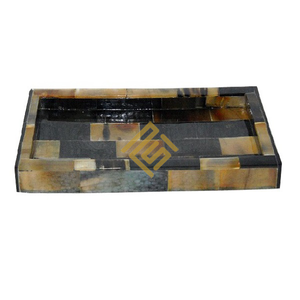 Décor à la maison vente chaude plateau décoratif en bois de haute qualité cadeau de célébration festive pour la saison des vacances de Noël Top Standard - Product Image 1