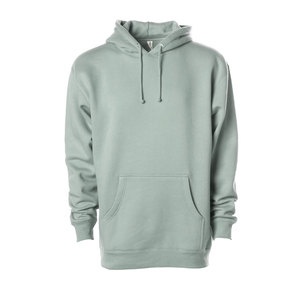 Winter Casual Mens Solid Color Pullover Hoodies Custom Logo Sports Loose Warm Thermal Hoodies - Product Image 1