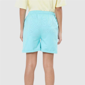 Shorts Casuales de Algodón para Mujer, Cintura Alta, Corte Regular, Transpirables, de Secado Rápido, Ecológicos, Ligeros y Cómodos para Caminatas al Aire Libre - Product Image 4