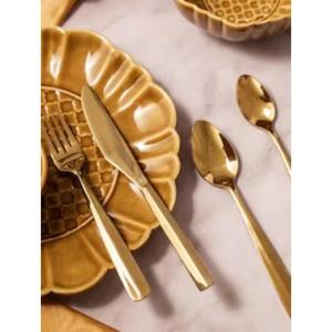 Juego de Cubiertos Ultra Suaves con Bordes Aerodinámicos y Construcción de Metal de Primera Calidad para Momentos Elegantes de Comedor en Casa, de la India - Product Image 4