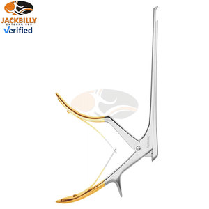 JACKBILLY acero inoxidable de alta calidad Manual Rongeur Punch Love Kerrison Placa de pie Regular 90 grados mordida 1mm Tamaño de mordida CE - Product Image 2