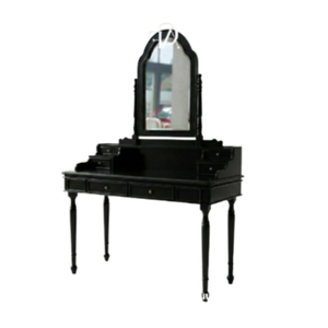 Furniture <b>Makeup</b> <b>Vanities</b> ACF Series 6-2 Traditional Design Mahogany Wood Adjustable Mirror for Bedroom Hotel & Bathroom Use - Product Image 2