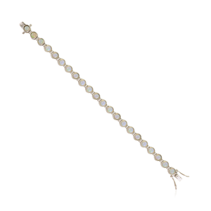 Bracelet de déclaration opale éthiopienne véritable coupe ronde pour femmes en argent massif 925 meilleur vendeur pour cadeau fête article en gros en vrac - Product Image 5