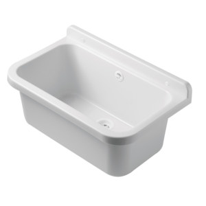 Lavabo da Bagno 55x34 cm in PP da Parete Pilozzo - Product Image 1