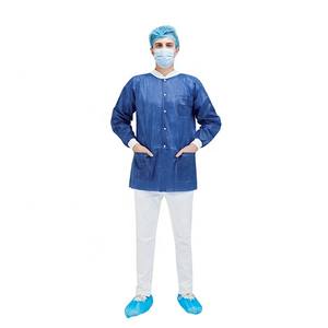 Moderno Unisex blanco Doctor abrigo profesional algodón Hospital Scrubs enfermera desgaste a prueba de ácido uniformes médicos personalizados suaves adultos - Product Image 2