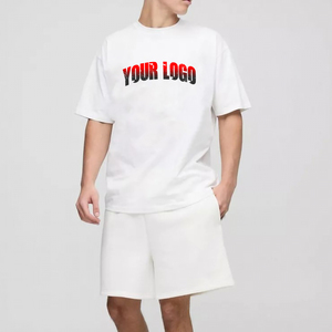 Conjuntos cortos de moda para hombre Impreso 100% algodón Transpirable Ecológico Comodidad diaria Diseño de moda Precio barato - Product Image 1