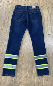 Pantalones de Seguridad Reflectantes de Alta Visibilidad ANSI Clase 2 con LED Intermitente, Construcción de Nailon, Pantalones Cargo para Hombre, Logotipo Personalizado PROTEXA - Product Image 2