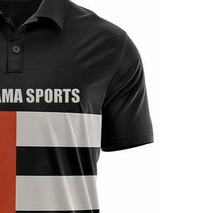 Prix de gros Polos unisexes de haute qualité Impression personnalisée Logo Design 100% coton Impression décontractée Polos de golf pour hommes - Product Image 6