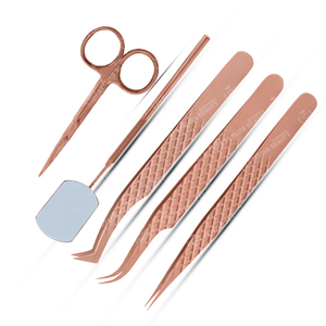 Pinzas de extensión de pestañas Botas Logotipo personalizado de alta calidad Pinzas de agarre de diamante de acero inoxidable bajo su propia marca - Product Image 6