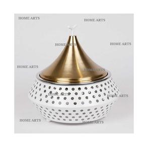 Plato calentador de alimentos de hierro de último diseño, plato para servir alimentos de forma redonda de tamaño personalizado del fabricante en la India - Product Image 3