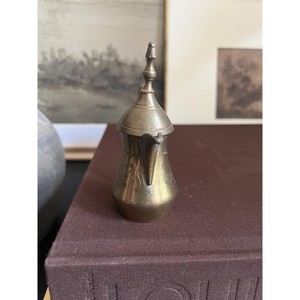 Excelente mano de obra, tetera de latón envejecido, utensilios de Metal hechos a mano, cucharas para servir té y café en la vajilla - Product Image 4