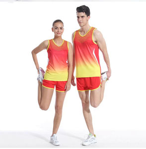 Ensembles d'uniformes d'athlétisme professionnels sublimation prix de gros conception personnalisée uniformes de course à pied - Product Image 6