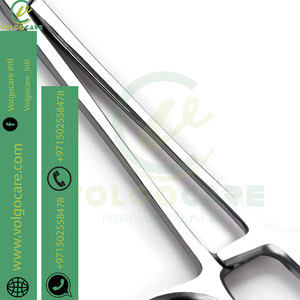 Wholesale 8 Inches Silver Stainless Steel Needle <b>Holder</b> High Quality Manual Forceps in All Designs and Styles - Product Image 4