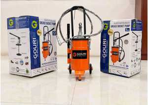 ปั๊มถังอัดจารบีพร้อมรถเข็นด้วยมือเครื่องมือแรงดัน5000 PSI - Product Image 2