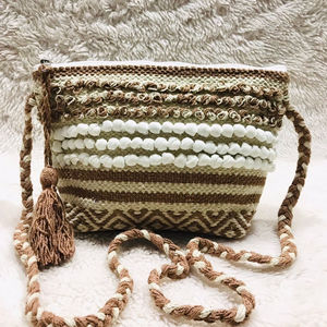 Handmade Designer Dari Cotton Handloom Evening <b>Sling</b> Bag - Product Image 3