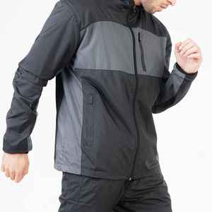 Chaqueta Anorak con Diseño Nuevo y Logotipo Personalizado, Chaqueta Cortavientos, Chaqueta Impermeable, Bloques de Color, Tejido de Poliéster, Chaqueta para Hombre - Product Image 2