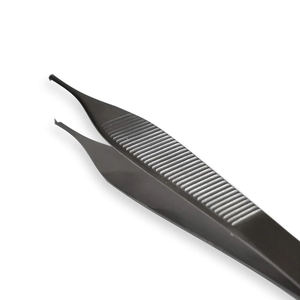 Pinzas de tejido Adson, puntas dentadas de acero inoxidable, Manual, reutilizable, instrumento médico de cirugía General de alta calidad - Product Image 5