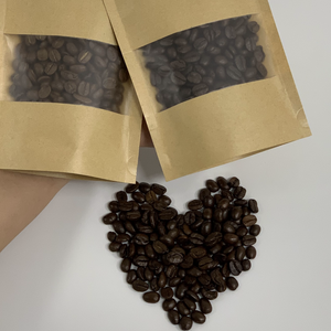 เมล็ดกาแฟ arabica Robusta ออร์แกนิกแท้100% เวียดนามรสคั่วหนา1กก. ถุง30ถุง/กล่อง OEM - Product Image 5