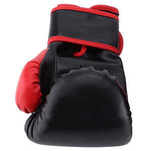 Guantes de boxeo de cuero para hombre, guantes de combate de entrenamiento profesional para todos los géneros - Product Image 5