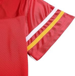 Personalizar camiseta de fútbol americano sublimado cosido bordado Rugby Deportes Fútbol camisetas de fútbol - Product Image 2