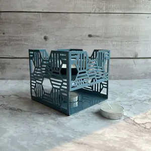 Nouveau gros métal noël mariage Vintage chandelier décoration de la maison bougeoir décoratif pour pièce maîtresse de mariage - Product Image 2