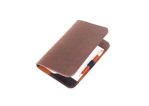 Titular de la tarjeta de puntuación de cuero de golf en Vintage bourbon marrón de la LGSH-0005 - Product Image 3