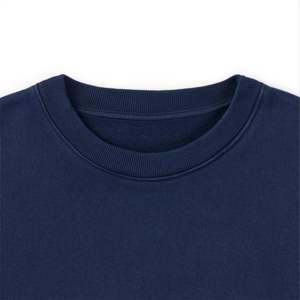 Sweat-shirt à col rond en polaire léger pour homme, coupe confortable, idéal pour un usage quotidien, superposé et relaxant - Product Image 3