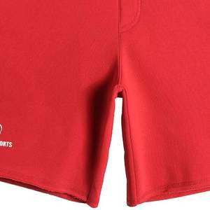 กางเกงขาสั้นผ้าฟลีซลำลองสำหรับผู้ชายกางเกงกีฬาระบายอากาศได้ดีสำหรับฤดูร้อน - Product Image 4