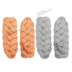 Épaulettes et cordons en mylar doré de haute qualité avec finition enduite - Product Image 5