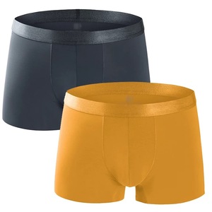 Calzoncillos bóxer de algodón y LICRA para hombre, ropa interior personalizada, venta al por mayor, OEM - Product Image 2