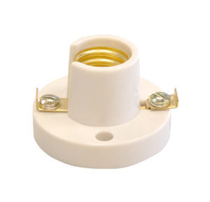 Portalampada a vite E10, bianco (GSC 2201218) - Product Image 1