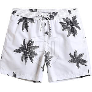 Short de bain pour homme de style High Street, matériau durable de haute qualité, avec maillot de bain taille moyenne à motif solide, nouvel arrivage - Product Image 1