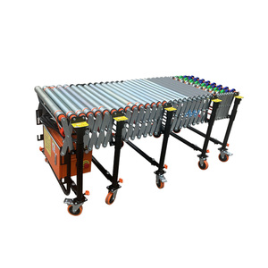 Satılık hareketli zincir tahrikli Powered Skate tekerlek masa gıda sistemi maliyeti genişletilebilir palet yerçekimiyle taşımalı makaralı konveyör kaldırma tablosu - Product Image 4