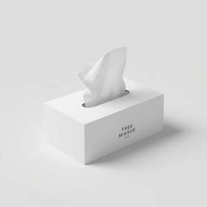 กล่องกระดาษทิชชู 2 ชั้น Ruby Paper Eco Packaging ผลิตจากวัสดุที่ยั่งยืน สำหรับการเดินทาง ห้องพักโรงแรม และโต๊ะทำงานในสำนักงาน - Product Image 5