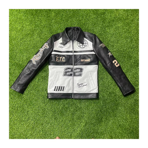 Chaqueta de Cuero para Hombre de la Mejor Calidad, Fabricada en Pakistán, Chaqueta de Cuero Genuino para Hombre, Mejor Venta en Línea - Product Image 3